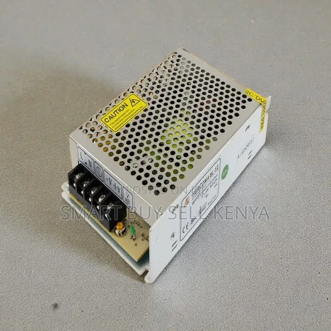 Metal Body 12v 5 Amps CCTV Power Supply Unit Open Type