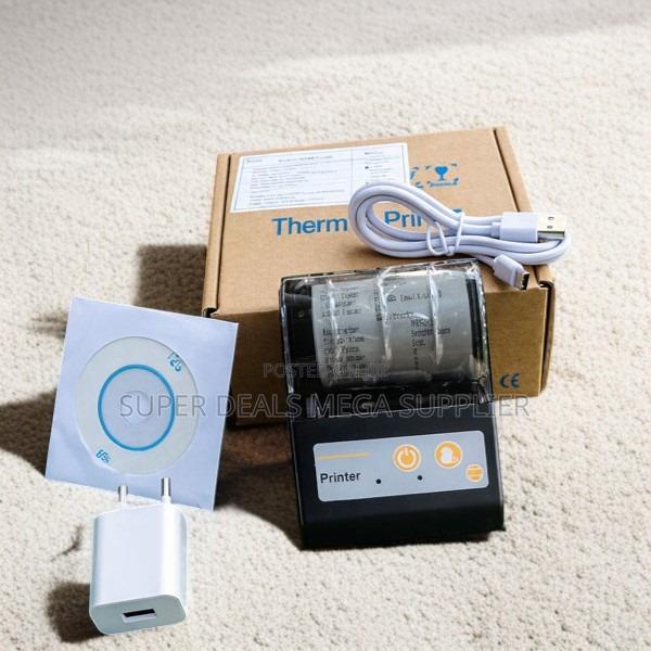 Mini 58mm Bluetooth Thermal Printer With Built-in 2000mah Battery