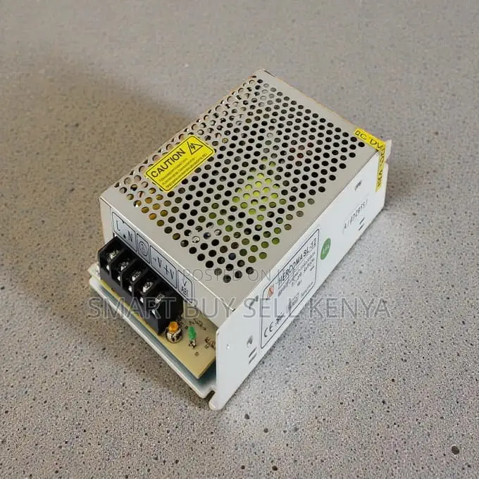 High Efficiency 12v 5a CCTV Power Supply With Perforated Casing