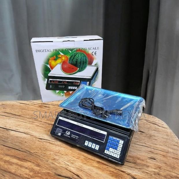 1 Year Warranty Acs 40kg Digital Weighing Scale With Led Display