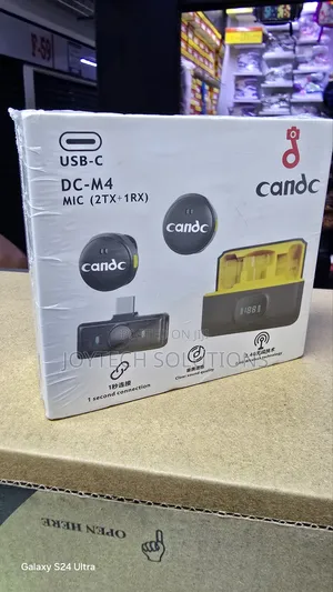 Candy Magnetic Clip-on Mic With Ai Noise Reduction for Live Streaming.