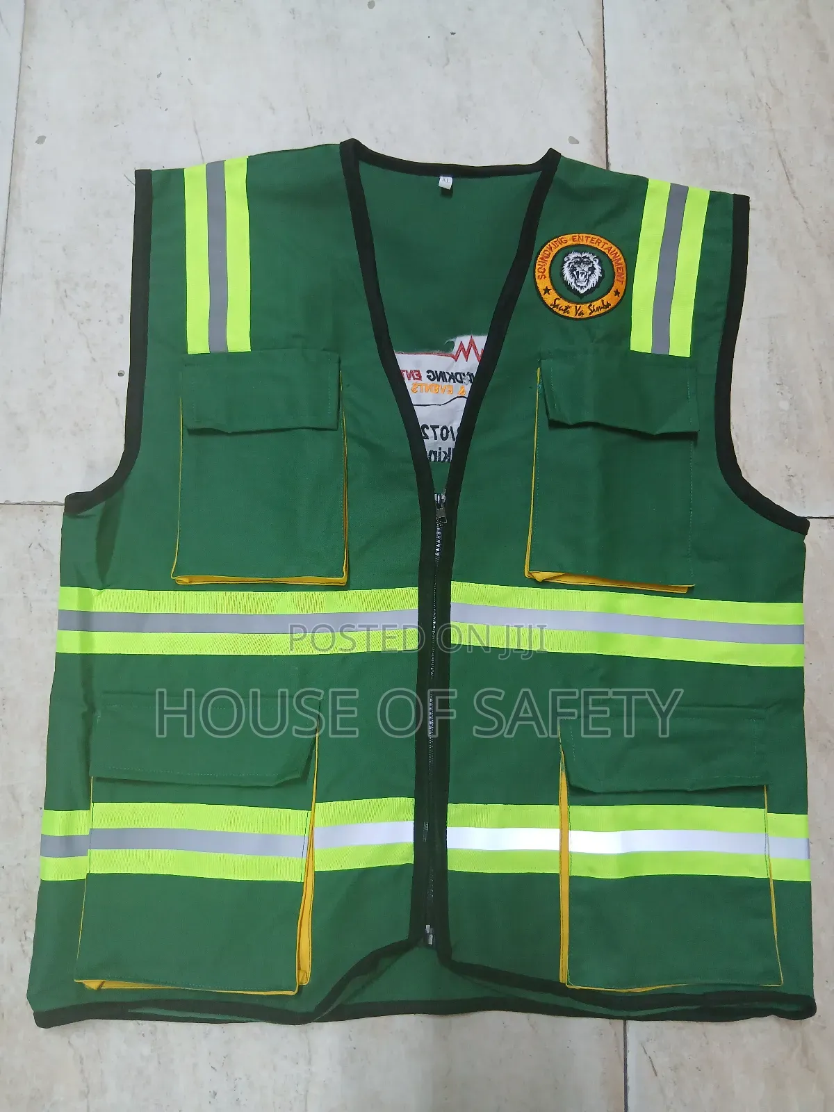 Green Mission Jackets for Entertainment Group