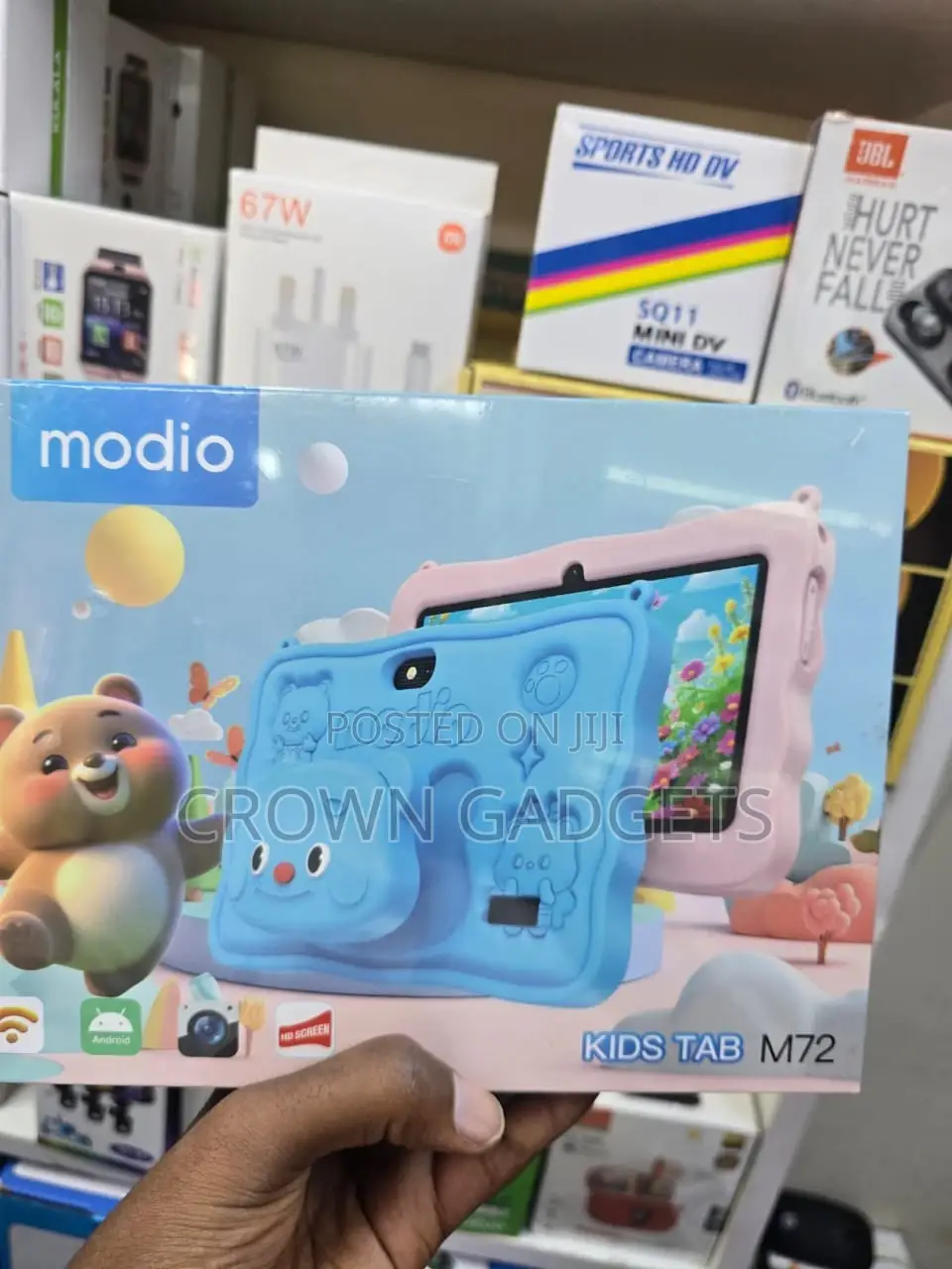 Modio Kids Tab M72 Android Tablet for Children 7” Dual Camera