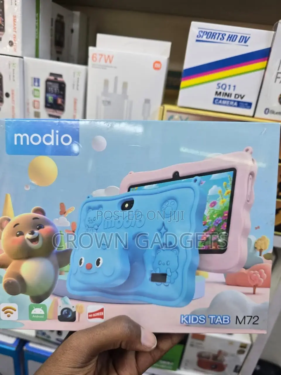 Modio Kids Tab M72 Android Tablet for Children 7” Dual Camera