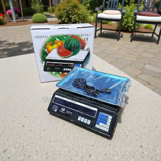Low-Cost Acs 40kg Electronic Scale With Large Rechargeable Battery