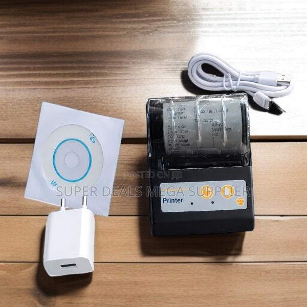 Mini 58mm Thermal Receipt Printer With Built-in Li-Ion Battery