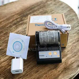 Portable 58mm Bluetooth Printer With Large Capacity Battery