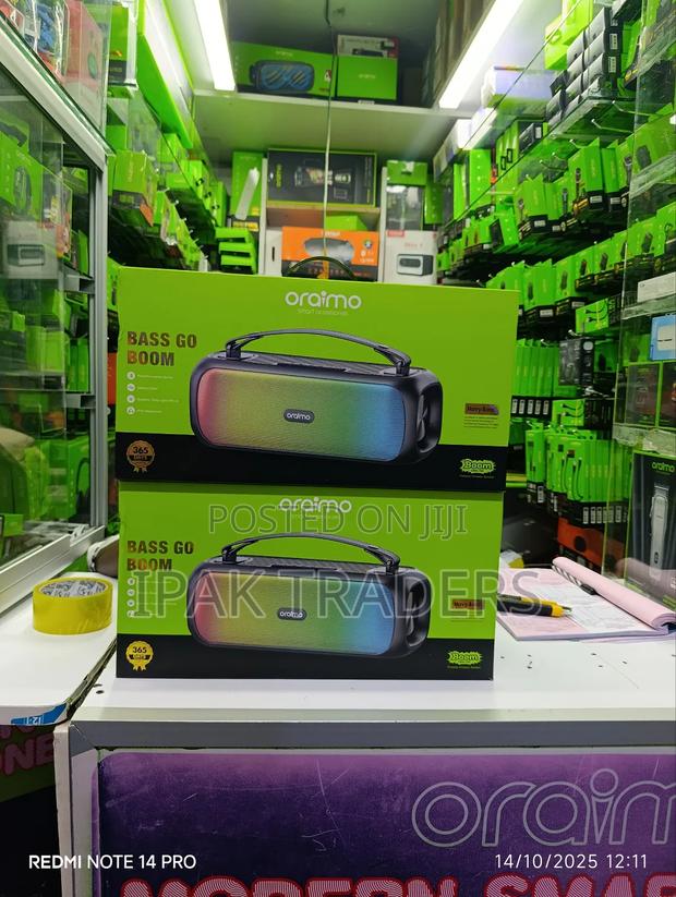 Restocked 
Oraimo Boom Speaker - main view