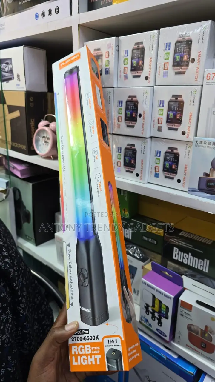 Plokama Vl-06 Pro Rgb Stick Light 360° Led Video Light