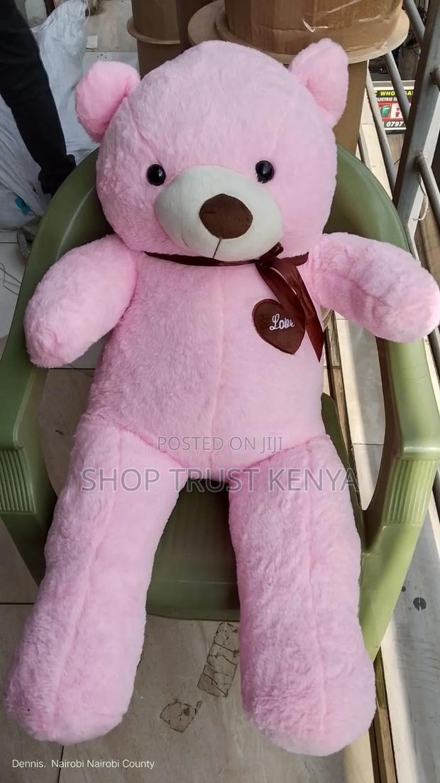 Giant Pink Teddy Bear 100cm - main view