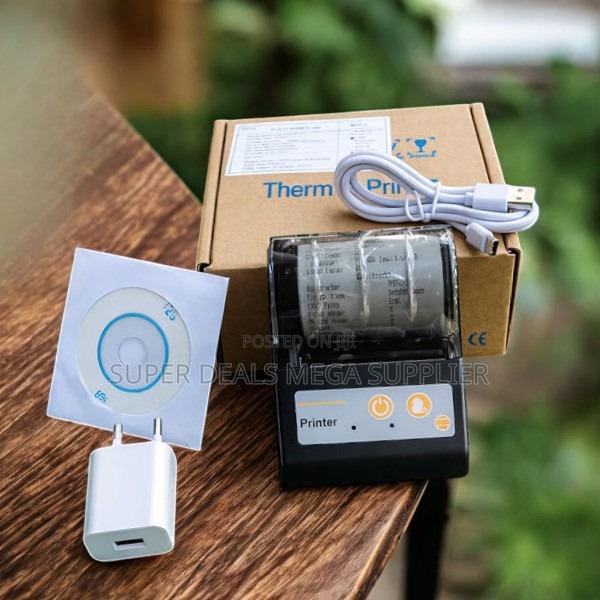 Mini Bluetooth 58mm Thermal Printer for Fast Outdoor Printing