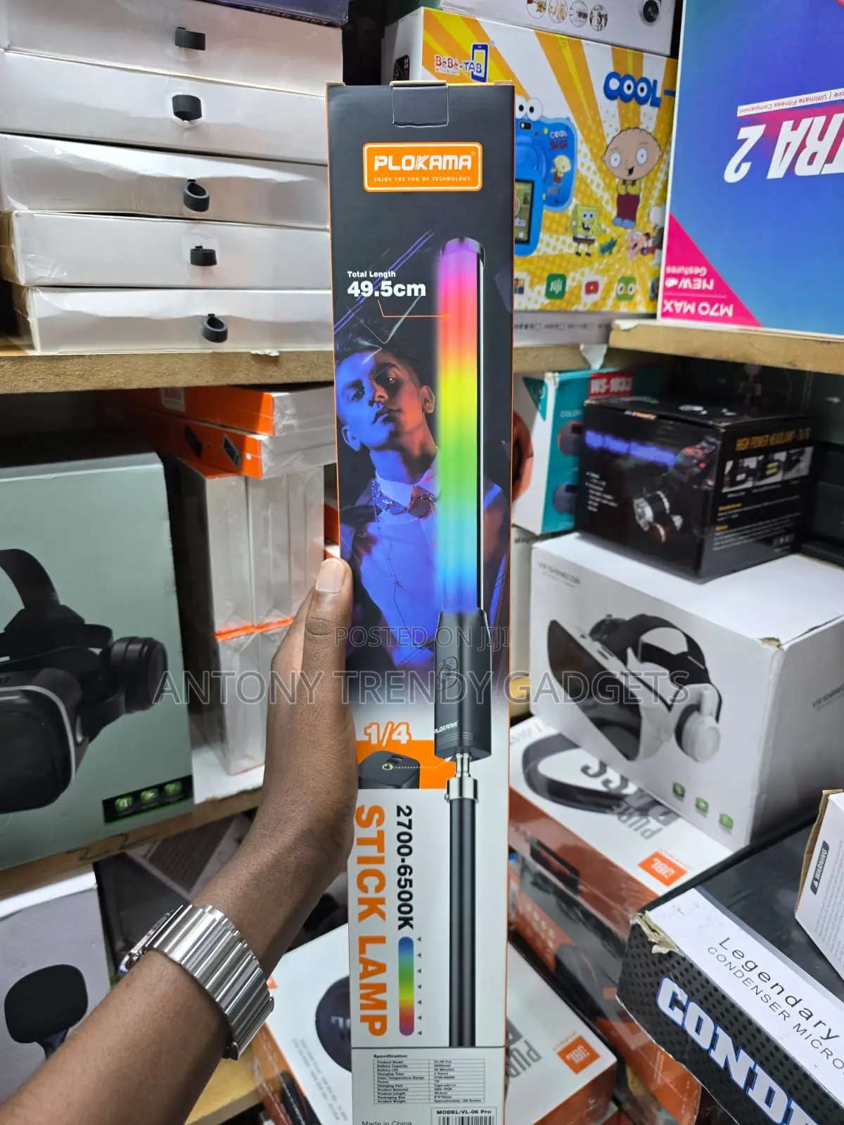 Rgb Stick Light Vl-06 Pro Portable Led Tube Light 2000mah
