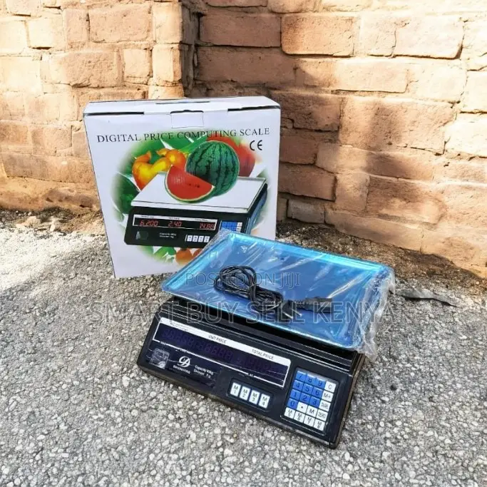 Plug and Play Acs 40kg Electronic Price Computing Scale With Battery