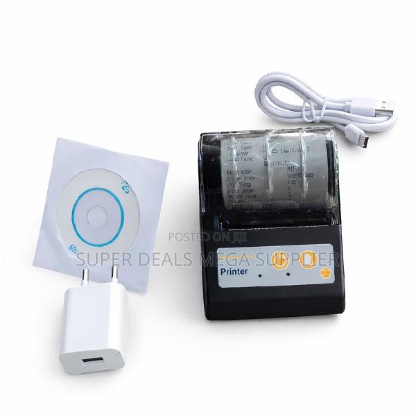 Compact 58mm Bluetooth Thermal Receipt Printer for Daily Use