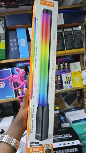 Plokama Vl-06 Pro Rgb Video Light With Tripod Mount