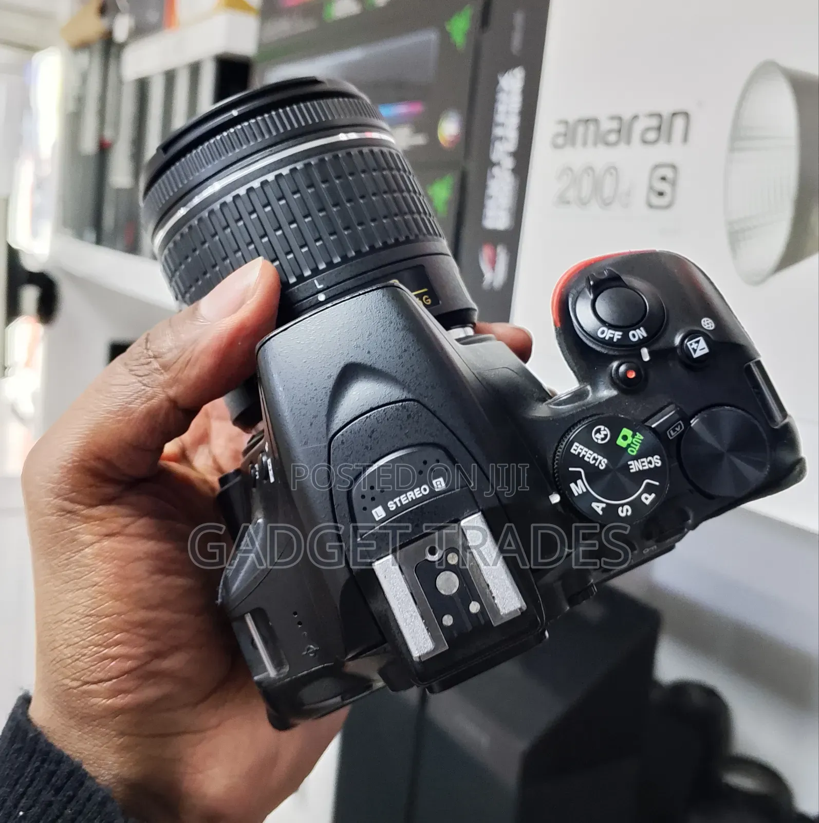 Nikon D5600 DSLR Camera With Af-P 18-55mm Vr Lens Kit