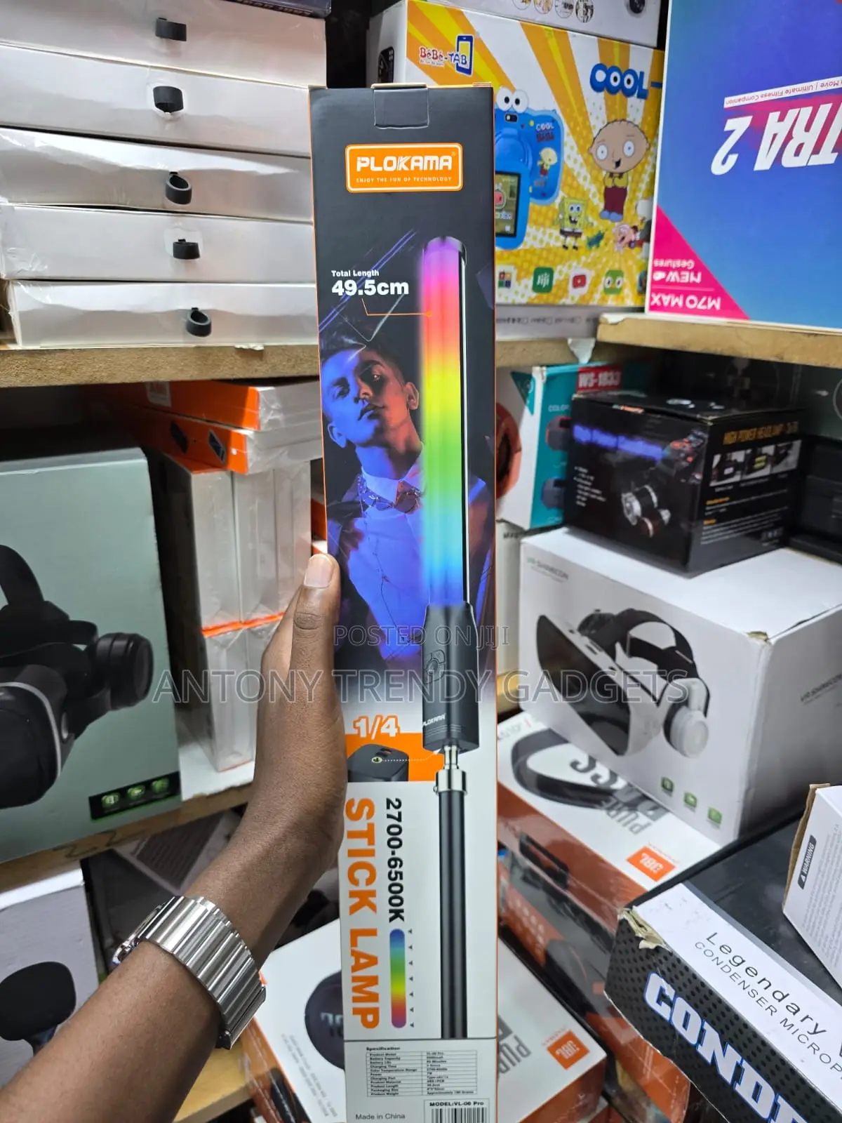 Plokama Vl-06 Pro Rgb Stick Lamp Light