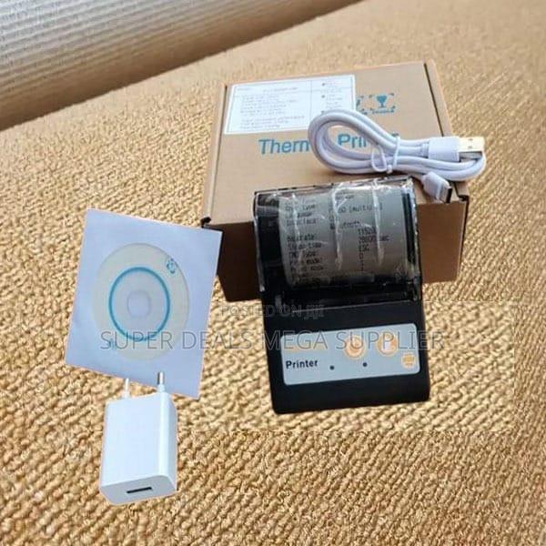 Portable 58mm Bluetooth Thermal Receipt Printer With Clear Printing