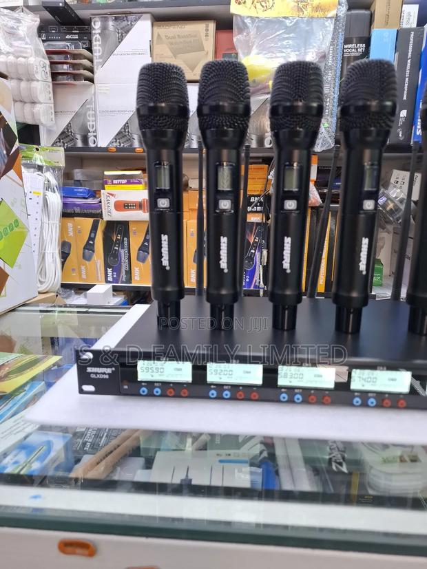 Shure Glxd96 Six in 1 Wireless Microphone With Adjustable Frequency - thumbnail 2