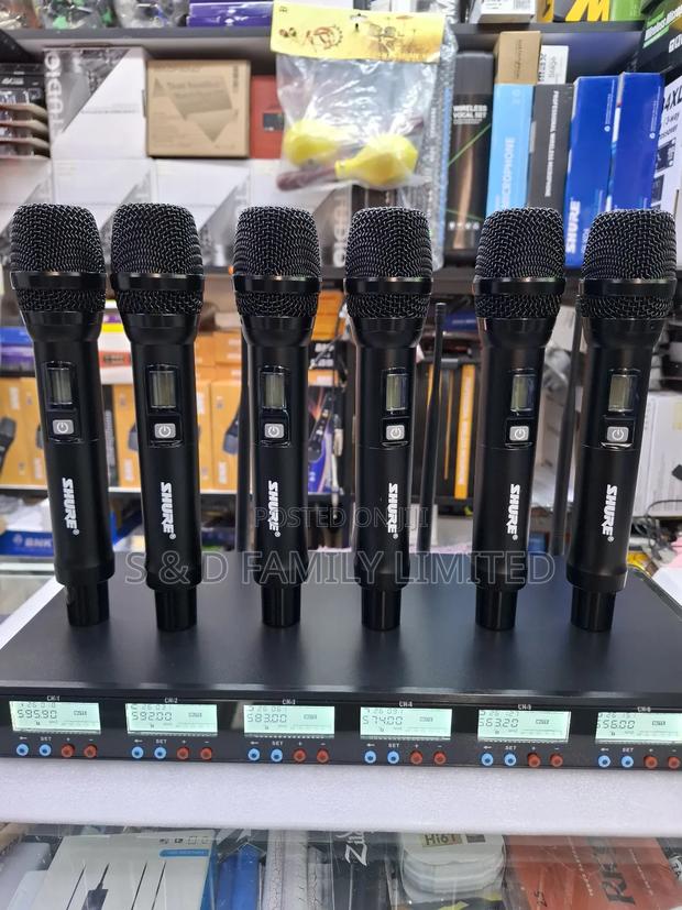 Shure Glxd96 Six in 1 Wireless Microphone With Adjustable Frequency - thumbnail 3