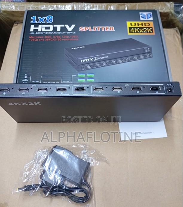 1x8 Hdmi Splitter Uhd 4kx2k 3d