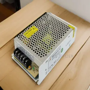 12v 5 Amps Open CCTV Power Supply With Metal Enclosure Led Indicator