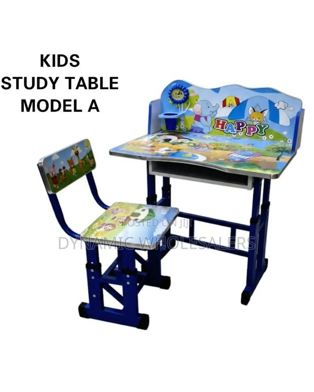 Kids Study Table Model a Happy - main view