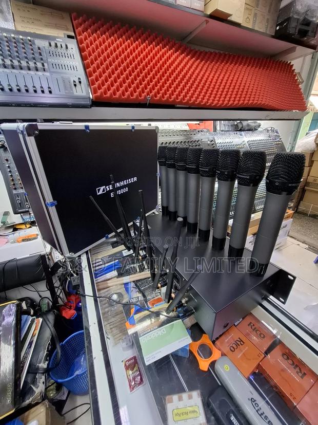 Sennheiser Ew8000 Eight in 1 Wireless Microphone Adjustable Frequency - thumbnail 7