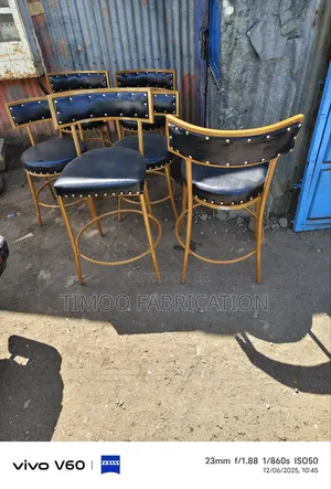 Vip Restaurants Black and Gold Seats