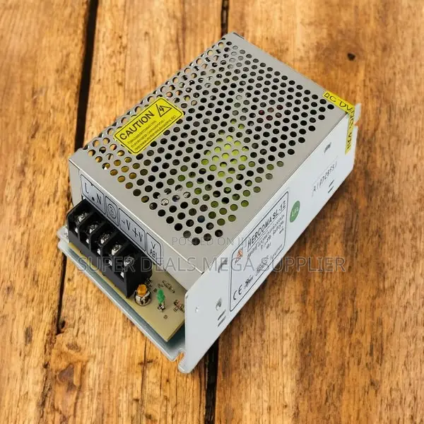 High Efficiency 12v 5a CCTV Power Supply With Perforated Metal Casing