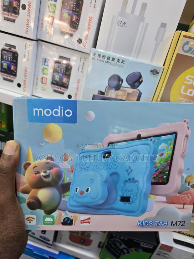 Modio M72 Kids Tablet 7 Inch Hd Android With Case & Dual Camera - thumbnail 4