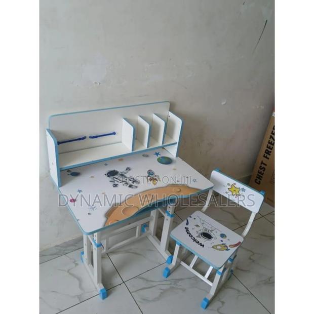 Kids' Adjustable Study Table and Chair Set.