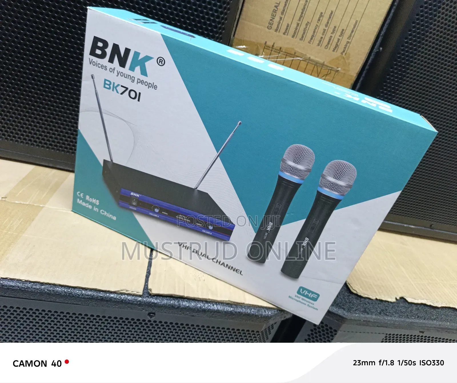 Wireless Microphone Bk 901 Powerful Range