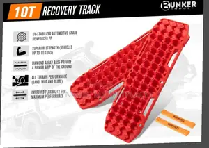 Bunker Indust Pair 10t Off-Road Recovery Tracks / Traction Boards