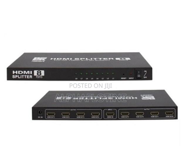1x8 Hdmi Splitter With Uhd 4k2k 3d