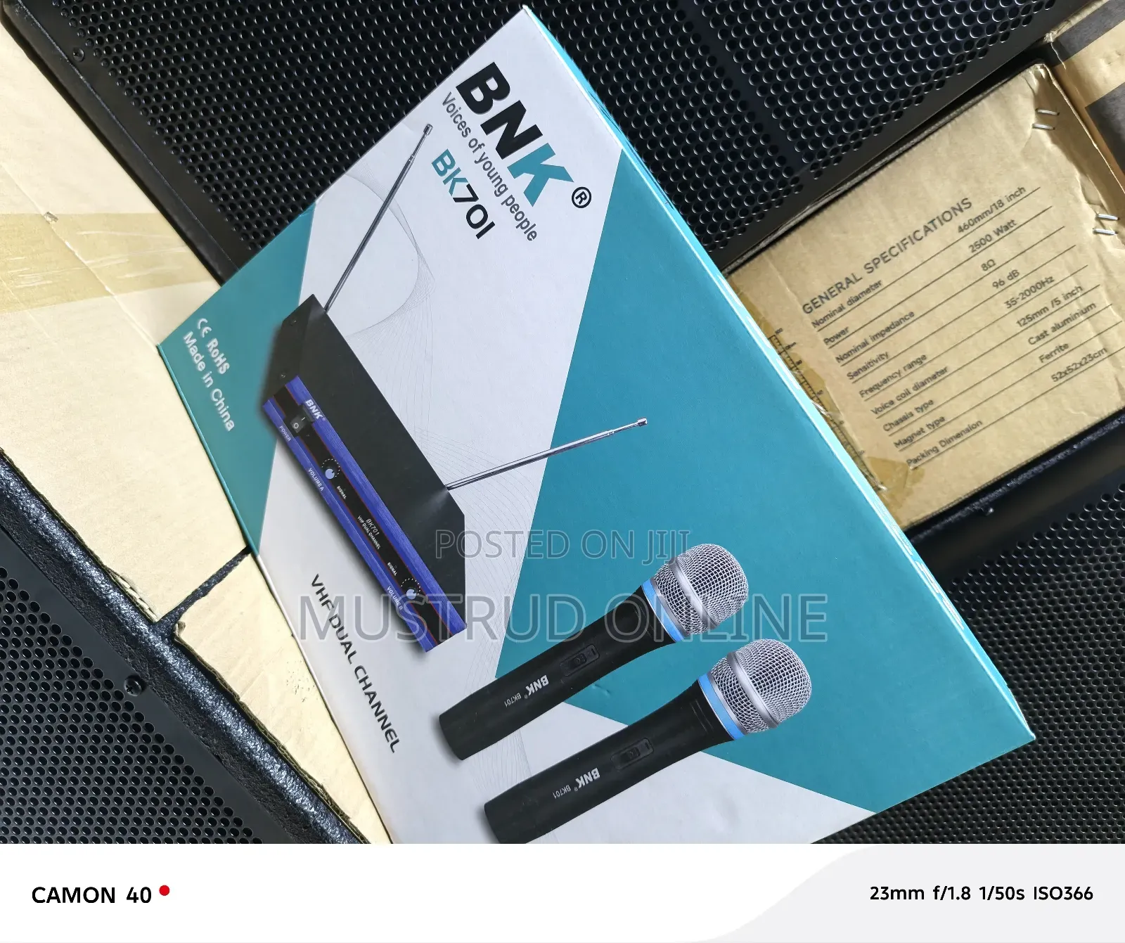 Quality Dual Wireless Microphone Bk901