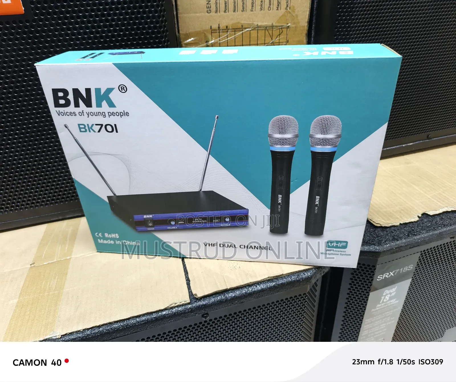 Quality Dual Wireless Microphone Bk901