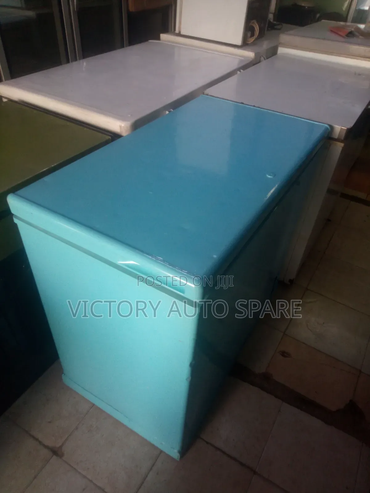 Blue Deep Freezer