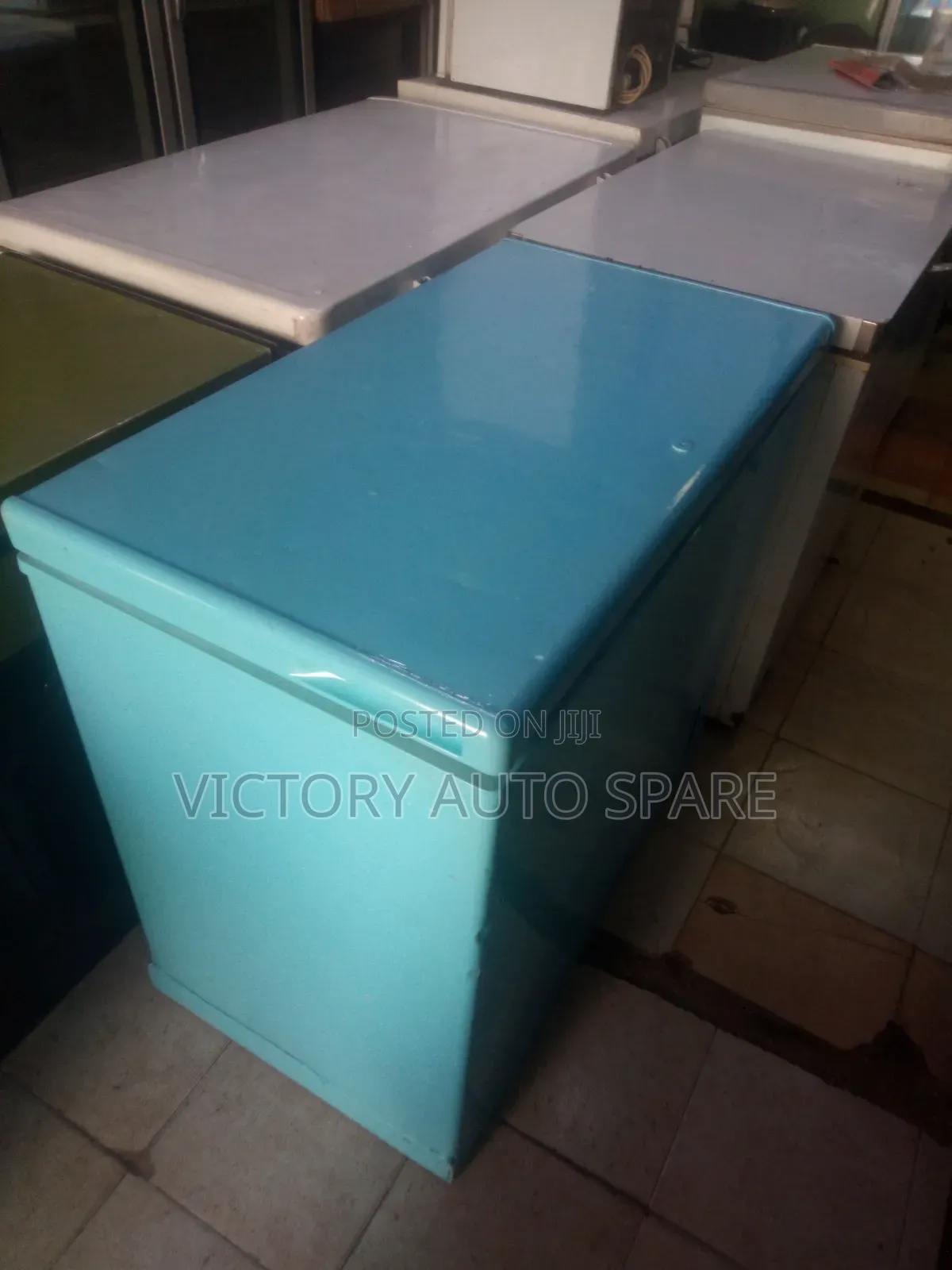 Blue Deep Freezer