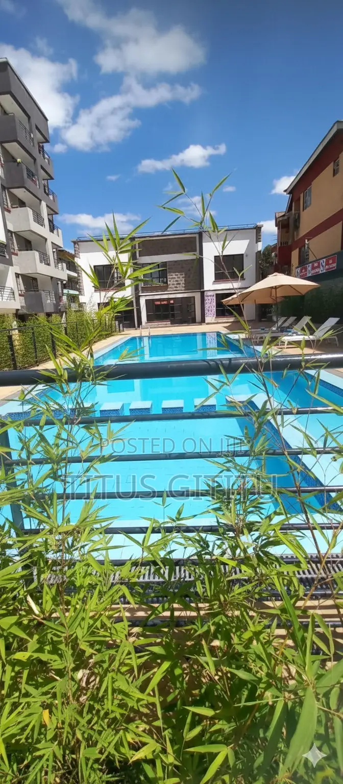 Spacious Studio Airbnb Muthiga | Balcony Swimming Pool | KSH 3000