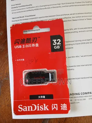 Sandisk 32gb Usb 2.0 Flash Drive Retail Packaging (Red)