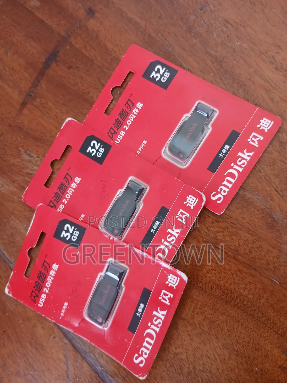 Sandisk 32gb Usb 2.0 Flash Drive Retail Packaging (Red)