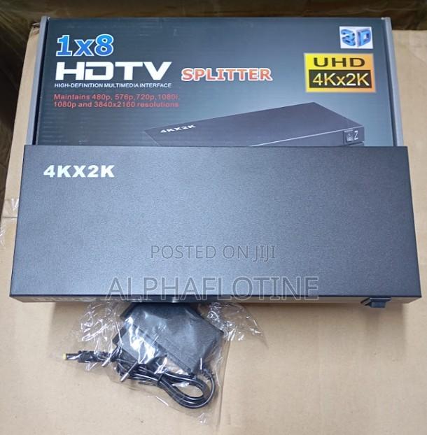 Hdmi Splitter 1×8 – One Hdmi Source to Eight Displays