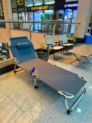 Portable Metal Ergonomic Reclining Lounge Chair J9k