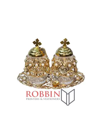 Golden Colour Cruets for Holy Communion – Nairobi