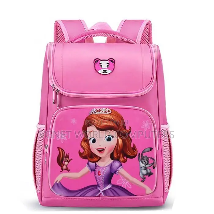 School Bags Cartoon Themed for Girls Sofia the First