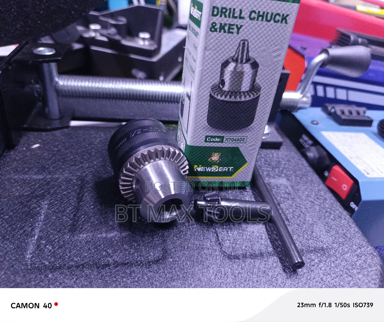 Brand New Drill Chuck With Key 13mm