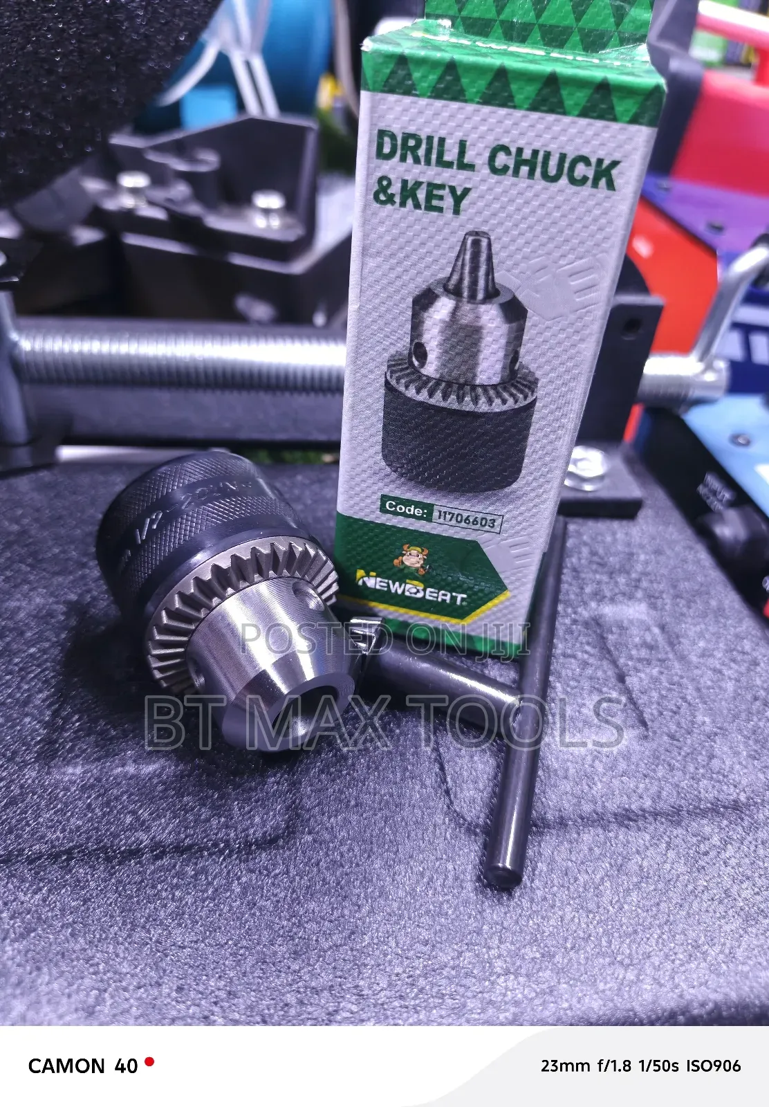 Brand New Drill Chuck With Key 13mm