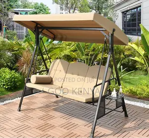 Home Chair; Indoor Outdoor Patio Swing With Canopy Shade for Garden