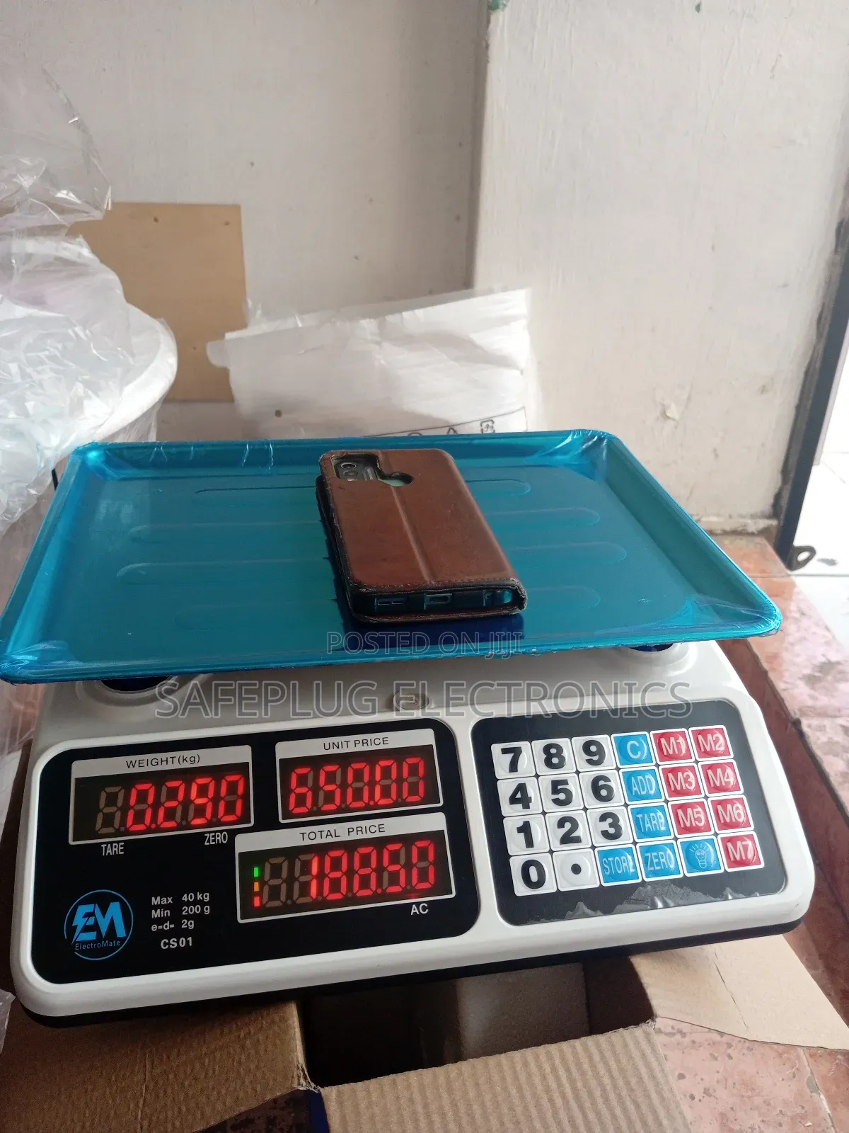 Brand New 40kg Digital Computing Scale - Electromate | Fast Accurate